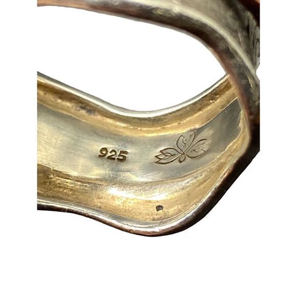 925 Sterling silver spinner ring - Picture 9 of 11